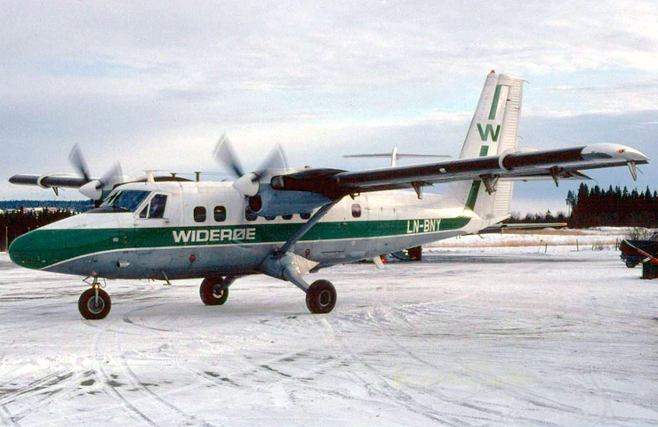 LN-BNY (Photo: Rolf Larsson 1980)